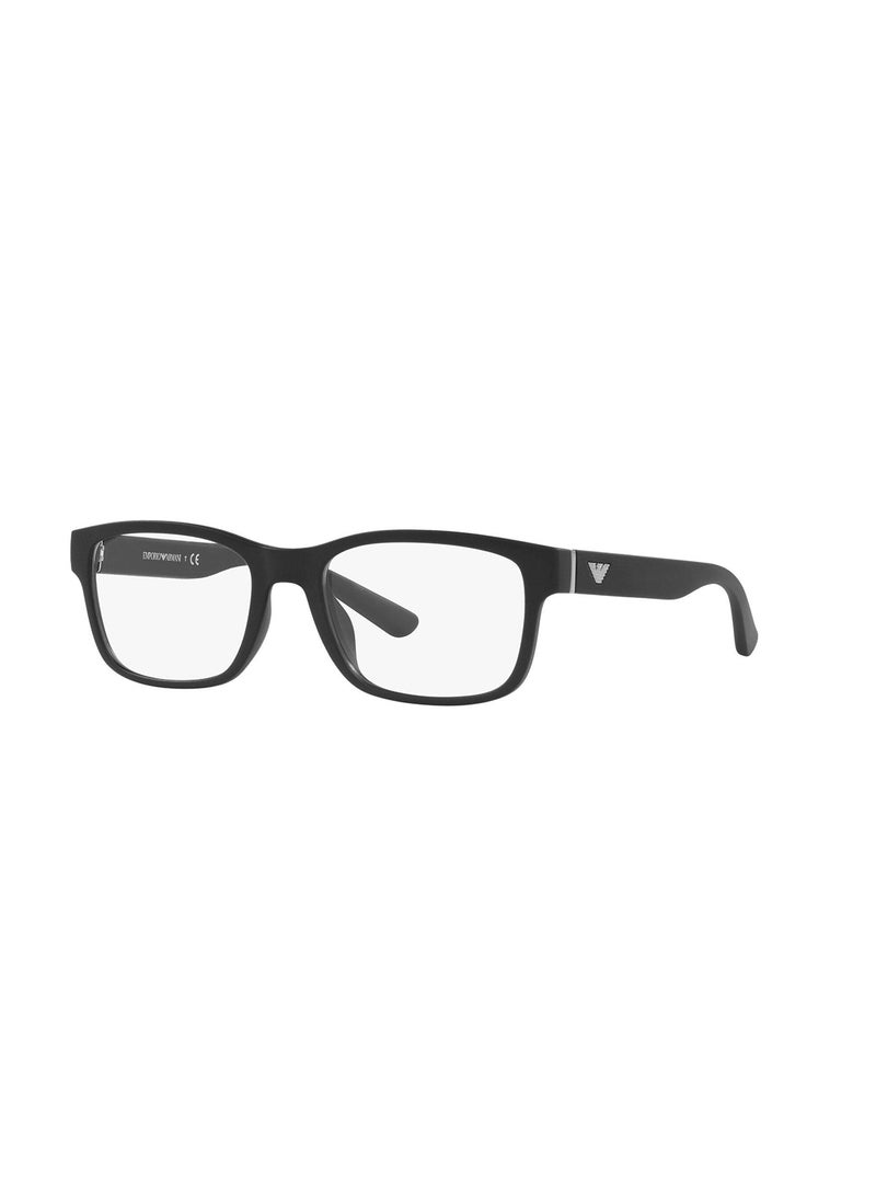 EMPORIO ARMANI Men Square Eyeglass Frame - EA3201U 5001 53 - Lens Size: 53 Mm - Image 1